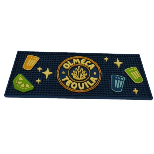 Custom Silicon Bar Mat With Brand Logo